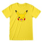 T-SHIRTS - POKÉMON - Pokemon T-Shirt Pikachu Face (S)