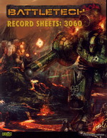 BATTLETECH NY UDGAVE - Record Sheets 3060 - TILBUD (så længe lager haves, der tages forbehold for udsolgte varer)