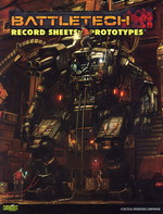 BATTLETECH NY UDGAVE - Record Sheets Prototypes