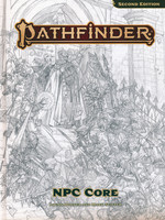PATHFINDER 2ND EDITION - NPC Core Hardcover (Sketch Cover Edition) (P2)