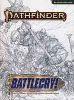 PATHFINDER 2ND EDITION - Battlecry! Hardcover (Retailer Exclusive Cover) (P2)