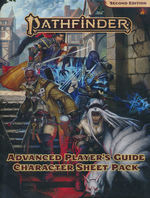 PATHFINDER 2ND EDITION - Advanced Player`s Guide - Character Sheet Pack - TILBUD (så længe lager haves, der tages forbehold for udsolgte varer)