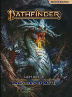 PATHFINDER 2ND EDITION - Lost Omens - Monsters of Myth Hardcover