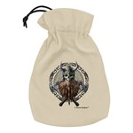 TERNINGER - POSER - Anne Stokes Dice Pouch Viking Skull