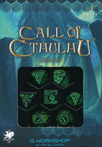 TERNINGER - CALL OF CTHULHU LIMITED - Black with Green (7)