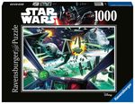 PUZZLES - RAVENSBURGER - Star Wars  X-Wing Cockpit (1000 pieces)