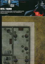 SAVAGE WORLDS - DEADLANDS NOIR - Map Hotel/Manor - TILBUD (så længe lager haves, der tages forbehold for udsolgte varer)