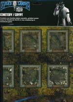 SAVAGE WORLDS - DEADLANDS NOIR - Map Cemetery/Crypt - TILBUD (så længe lager haves, der tages forbehold for udsolgte varer)