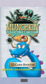 MUNCHKIN COLLECTABLE CARD GAME - Munchkin Collectible Card Game: Booster - TILBUD (så længe lager haves, der tages forbehold for udsolgte varer)