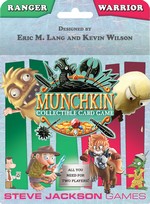 MUNCHKIN COLLECTABLE CARD GAME - Ranger/Warrior Starter - TILBUD (så længe lager haves, der tages forbehold for udsolgte varer)