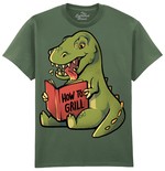 T-SHIRTS - TCH - How To Grill - Dinosaur (2XL)