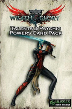 WARHAMMER 40K WRATH & GLORY - Talents and Psychic Powers Card Pack - TILBUD (så længe lager haves, der tages forbehold for udsolgte varer)