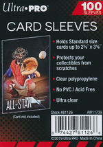 SLEEVES - Trading Card Soft Sleeves