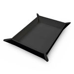 TERNINGER - TRAYS - Vivid Magnetic Foldable Dice Tray: Black