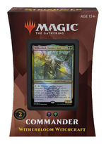 MAGIC THE GATHERING - Strixhaven - School of Mages Witherbloom Witchcraft Commander Deck