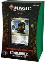 MAGIC THE GATHERING - Adventures in the Forgotten Realms Draconic Rage Commander Deck