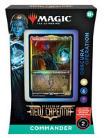 MAGIC THE GATHERING - Streets of New Capenna - Obscura Operation Commander Deck