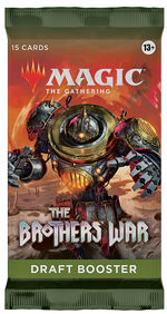 MAGIC THE GATHERING - Brothers War Draft Booster Display