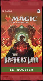 MAGIC THE GATHERING - Brothers War Set Booster Dispaly