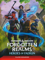 DUNGEONS & DRAGONS 5TH EDITION REVISED EXPANDED - Forgotten Realms - Heroes of Faerun Hard Cover
