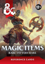 DUNGEONS & DRAGONS 5TH EDITION REVISED EXPANDED - REFERENCE CARDS - Magic Items  Rare and Very Rare