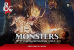 DUNGEONS & DRAGONS 5TH EDITION REVISED EXPANDED - REFERENCE CARDS - Monsters Mystical and Menacing