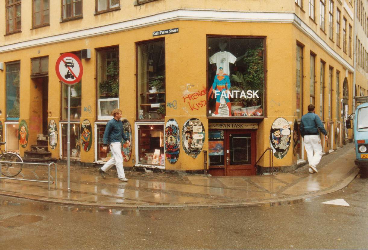 Hjørnet gennem tiderne.